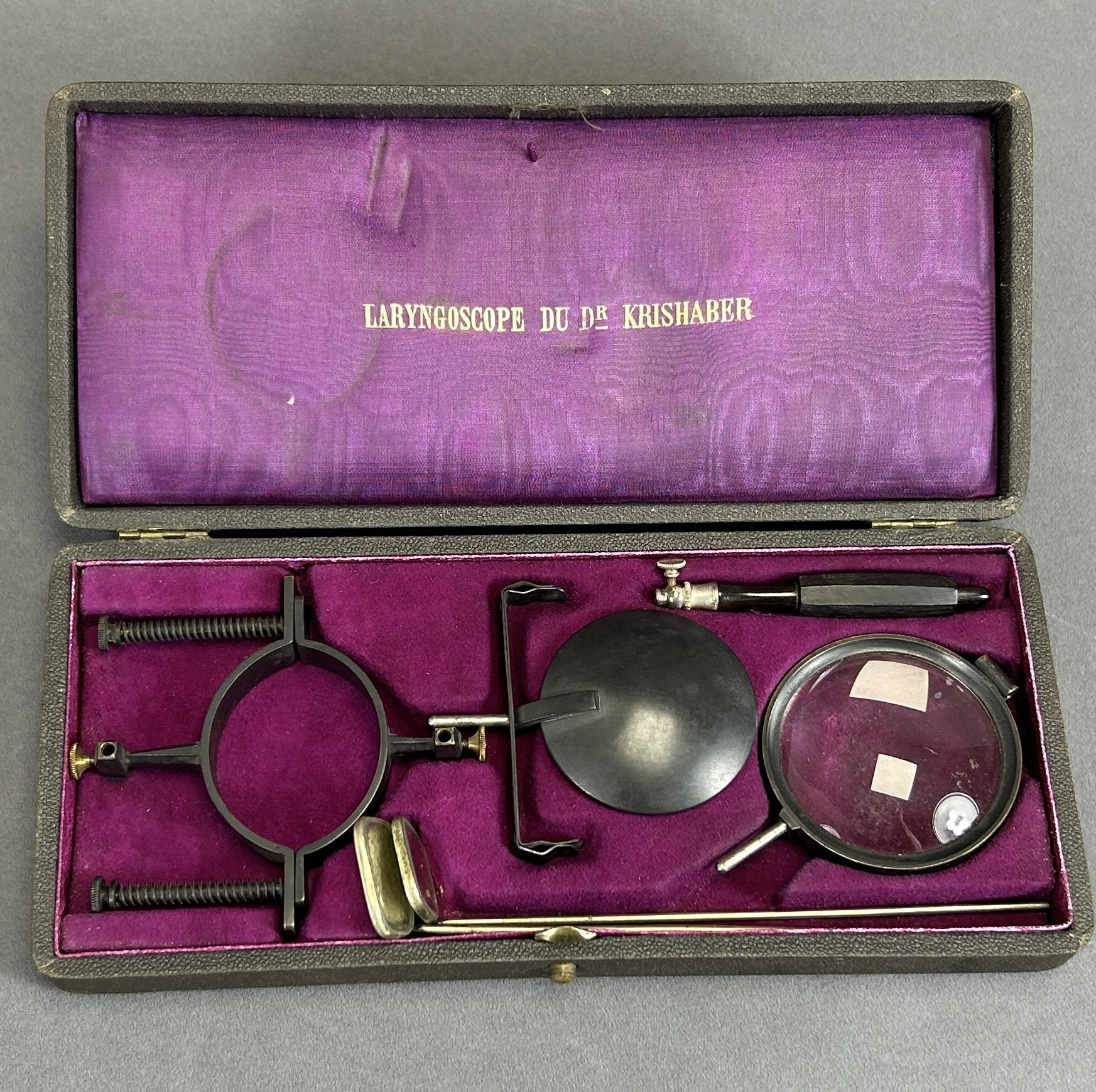 Laryngoscope de Krishaber a